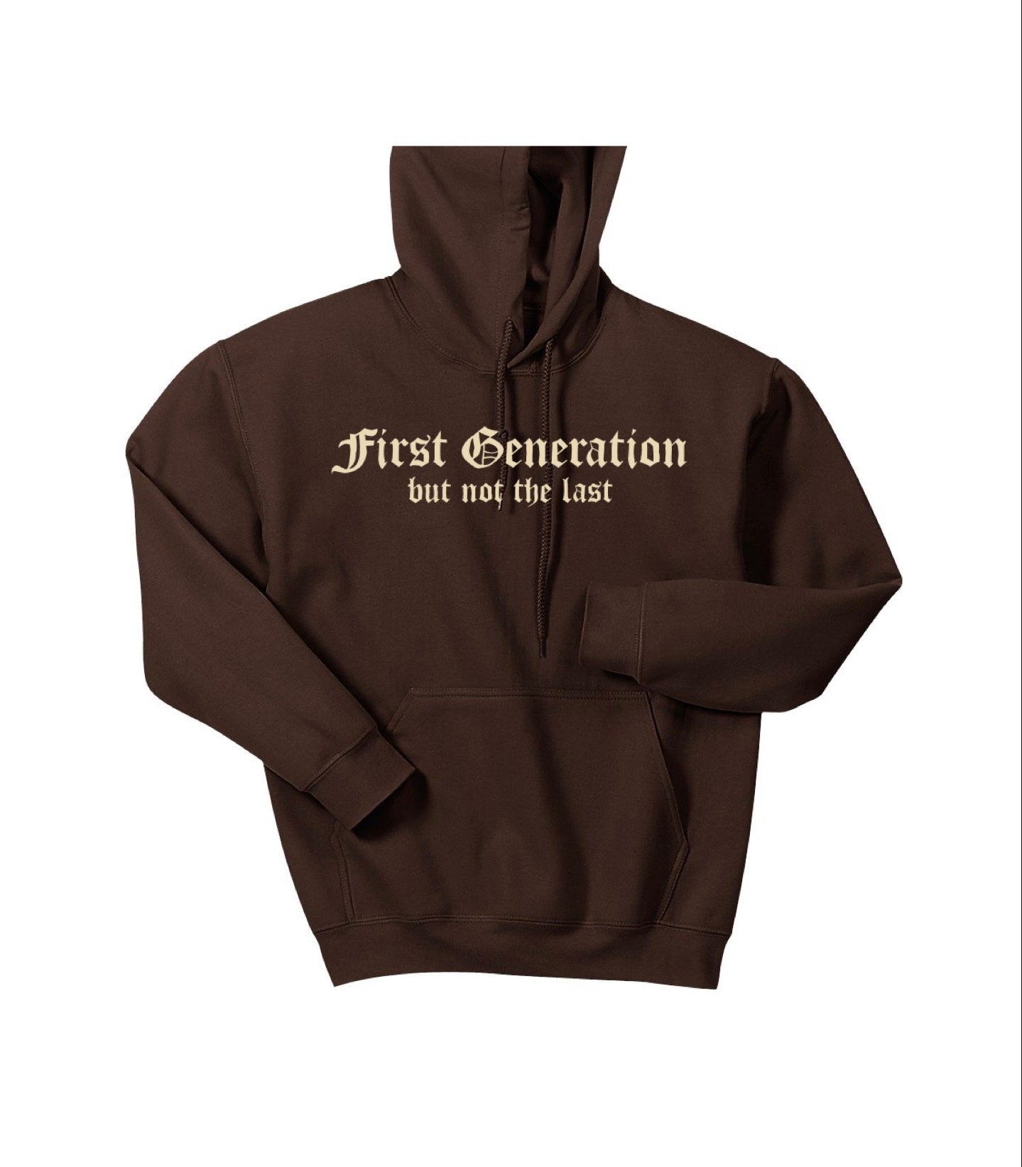 Brown First Generation but not the last