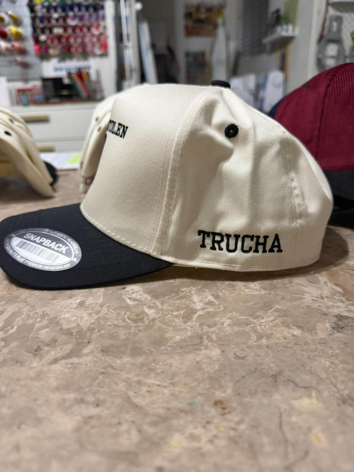 Stolen Land Black SnapBack