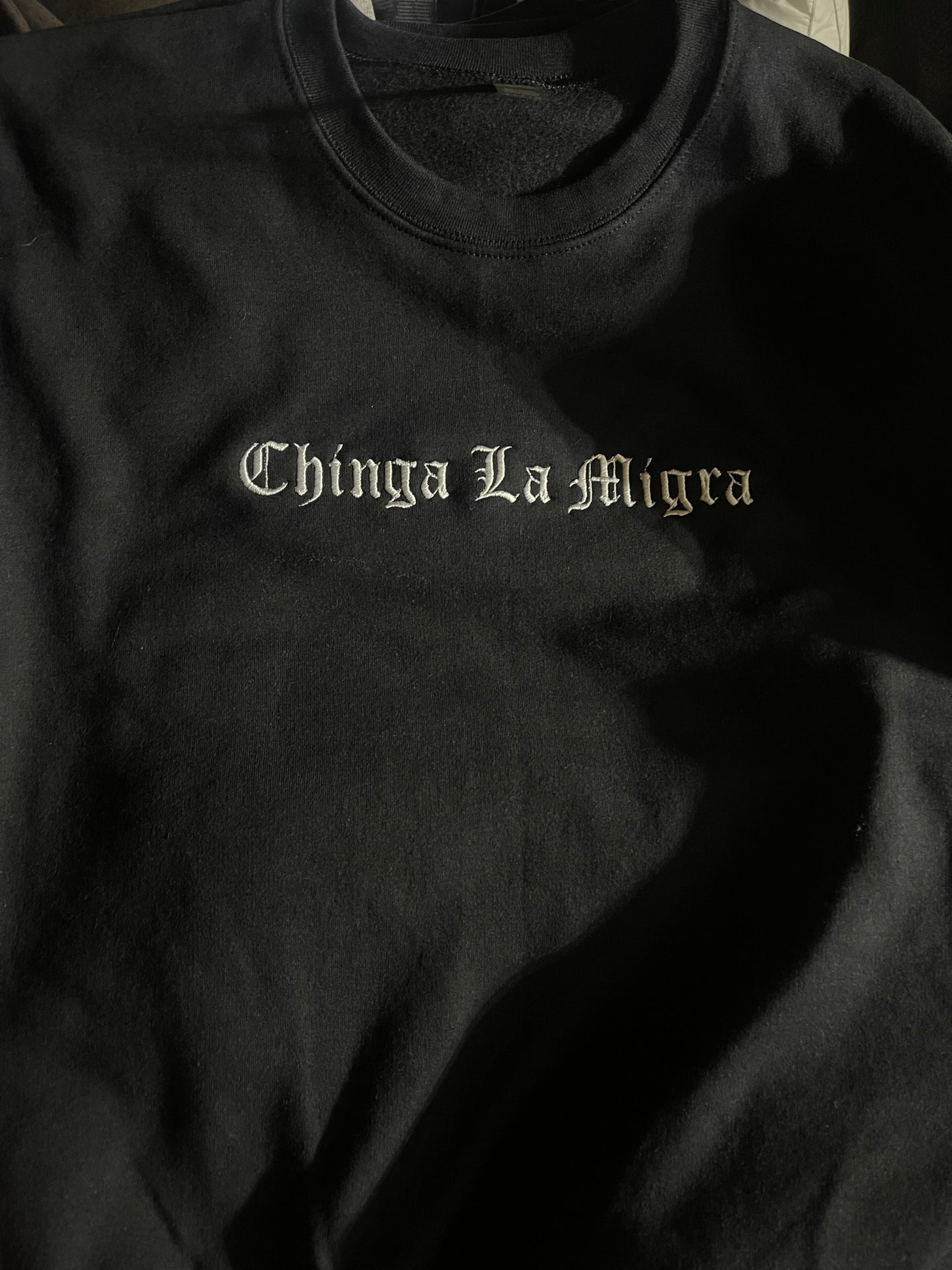 Chinga La Migra Crewneck
