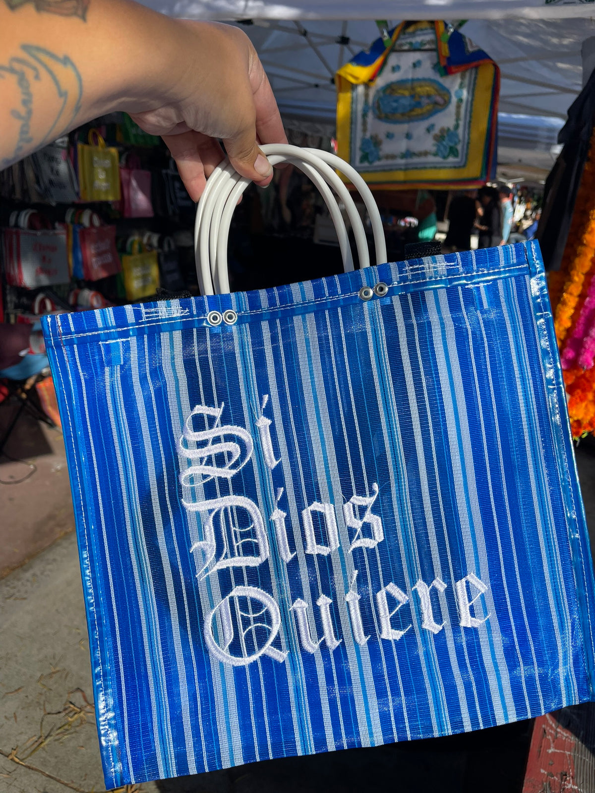 Si Dios Quiere Mercado Bag