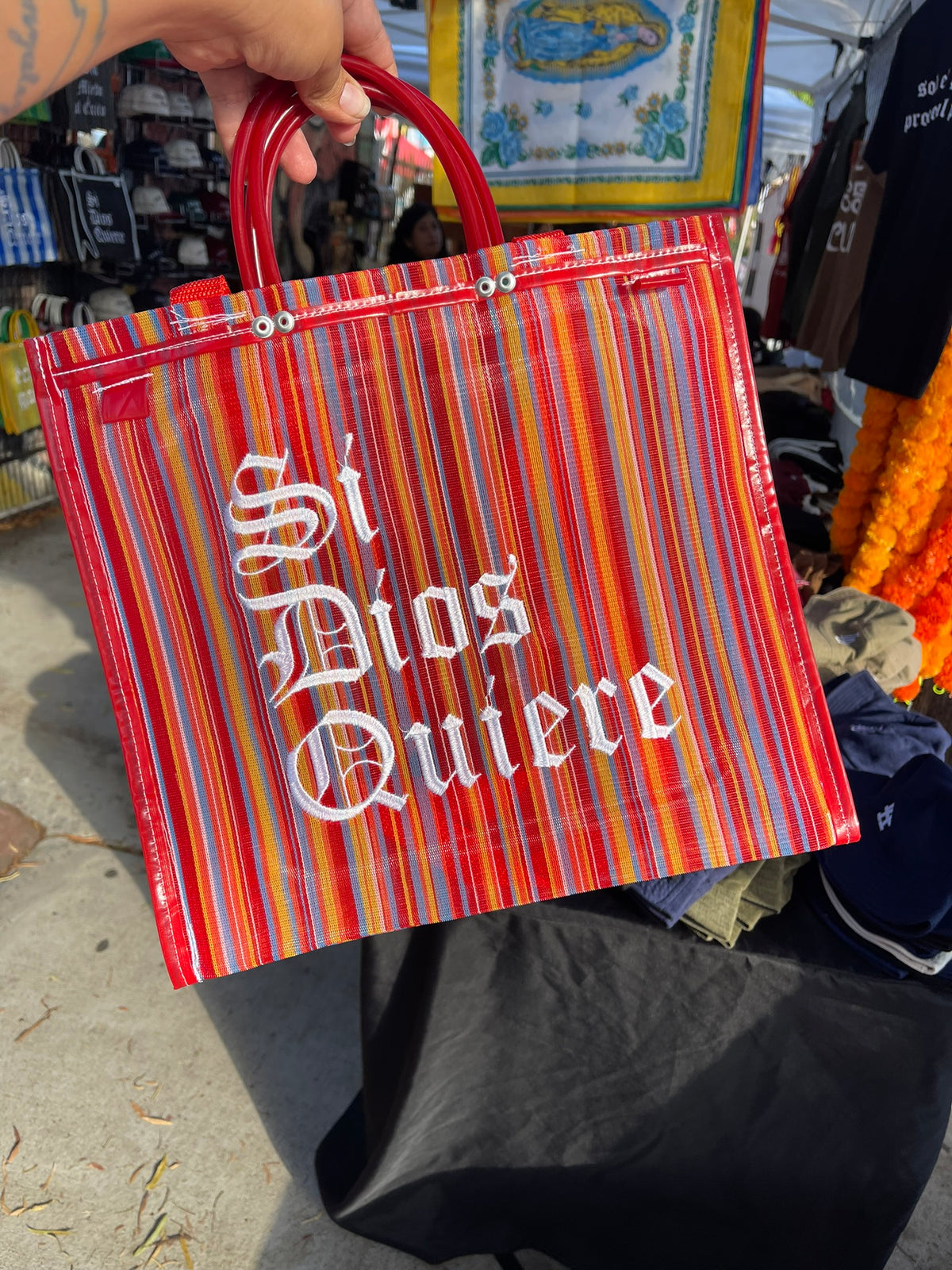 Si Dios Quiere Mercado Bag
