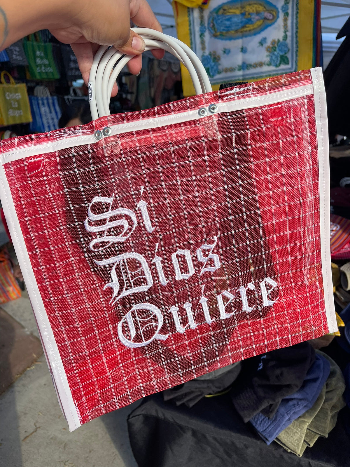 Chinga La Migra Mercado Bag