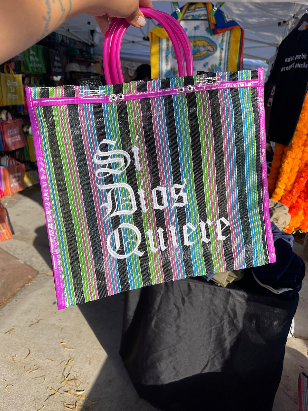 Si Dios Quiere Mercado Bag