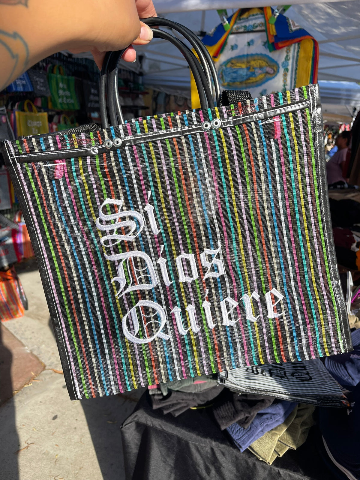 Si Dios Quiere Mercado Bag