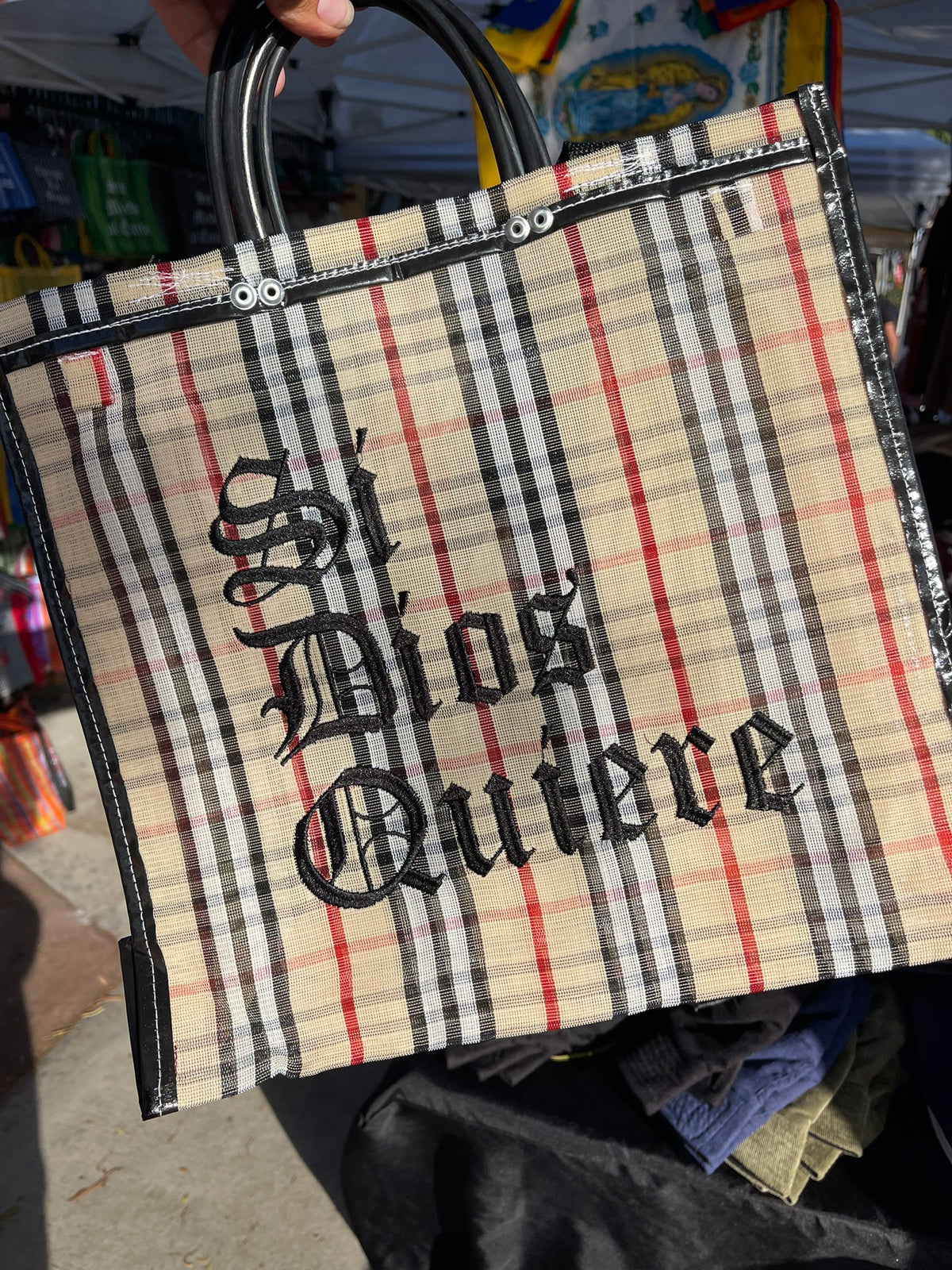 Si Dios Quiere Mercado Bag