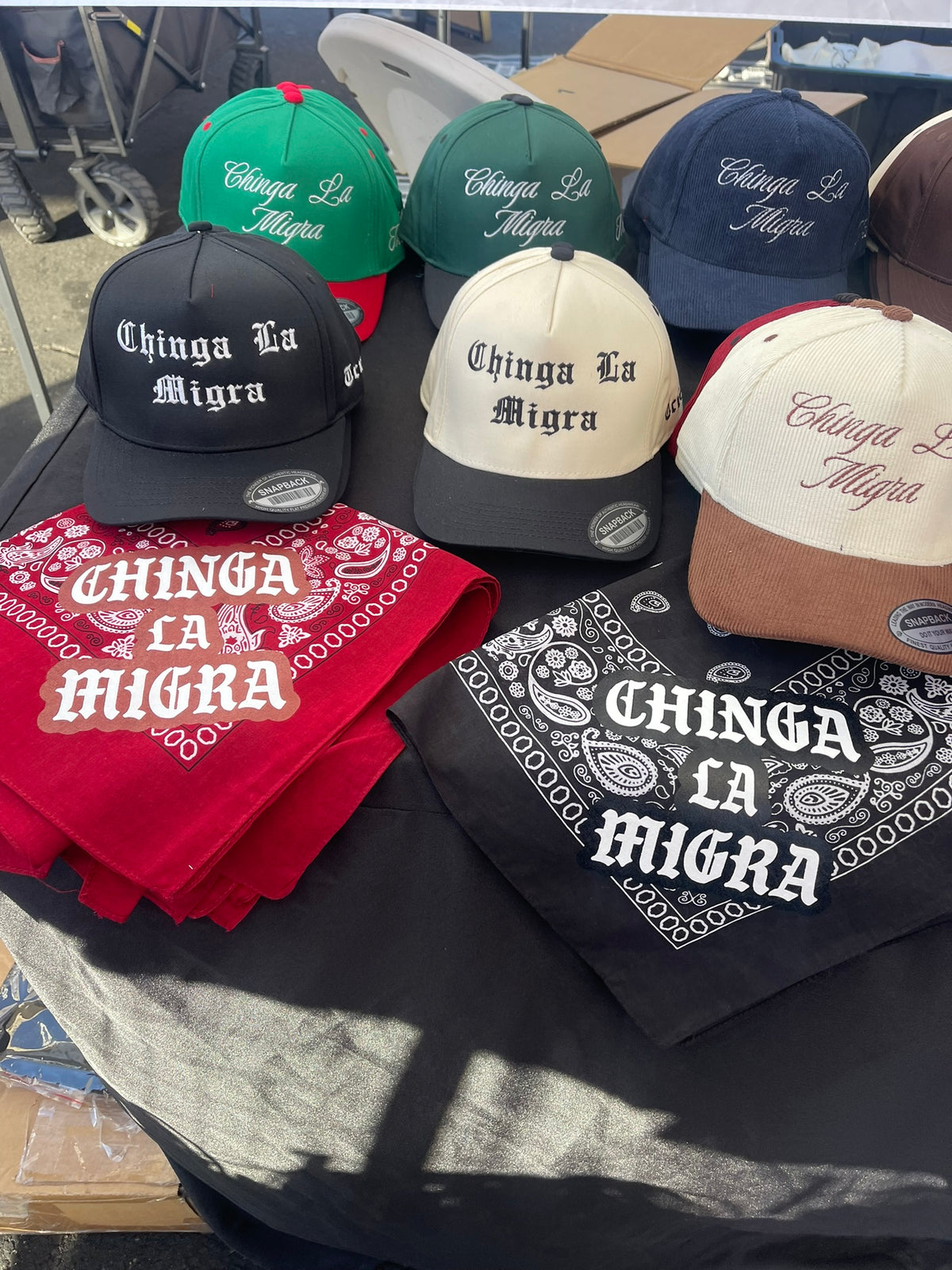 Chinga La Migra SnapBack