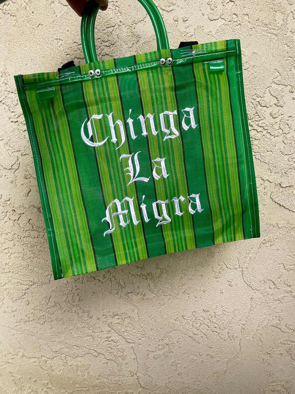 Chinga La Migra Mercado Bag