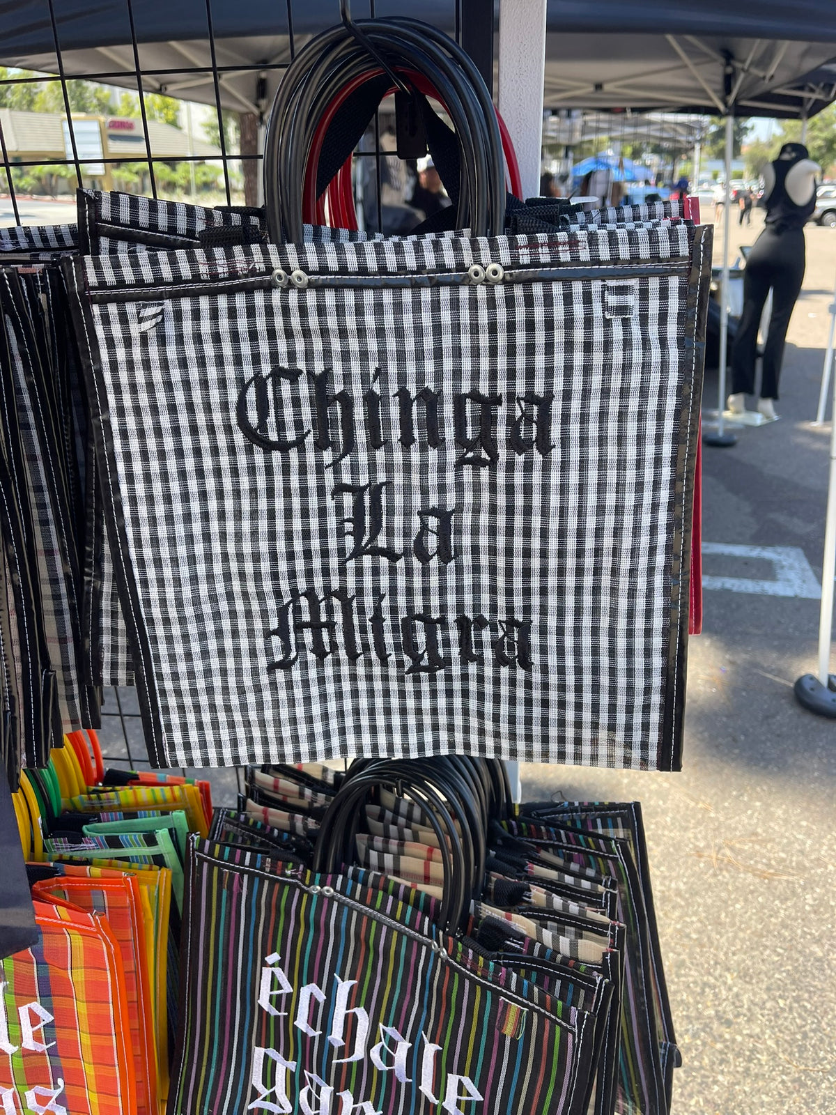 Chinga La Migra Mercado Bag