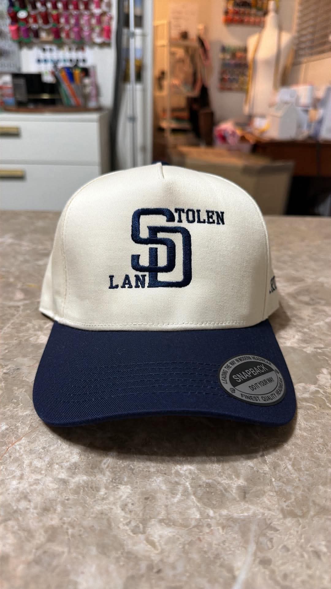 Stolen Land Black SnapBack